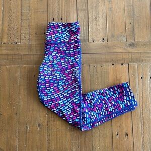 Vineyard vines whale print black performance leggings